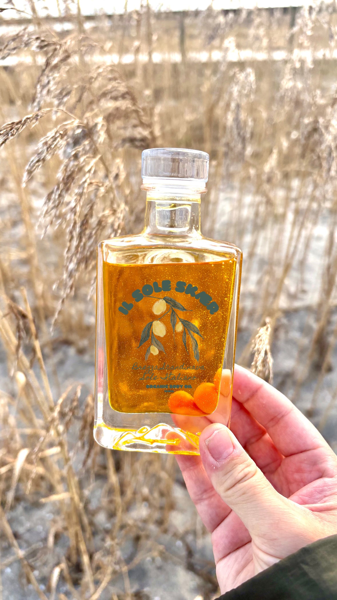 Il Sole Skær Organic Glow Body Oil 100ml