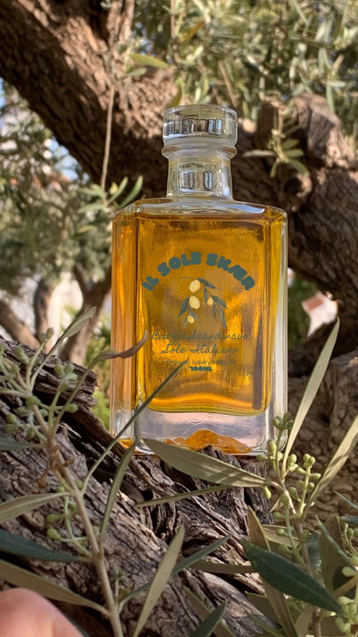 Il Sole Skær Organic Glow Body Oil 100ml