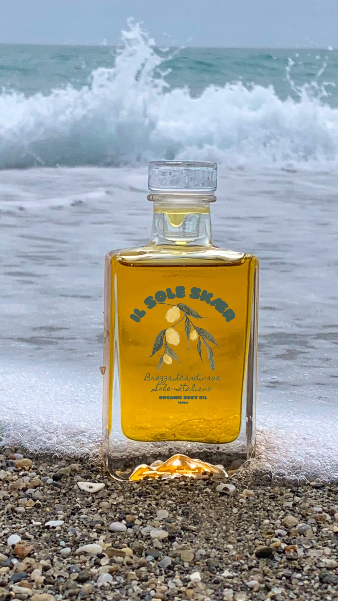 Il Sole Skær Organic Glow Body Oil 100ml